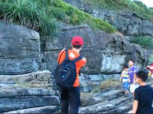 戀上水金九地質戶外賞析活動-鼻頭龍洞地質公園2