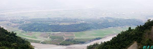 坪頂台地與縱谷斷層